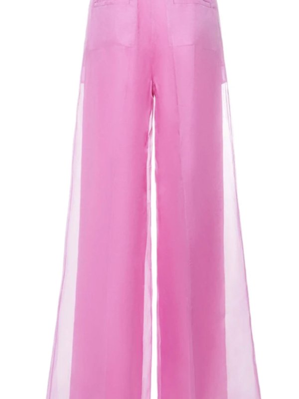 Max Mara: casual trousers online - Calibri Organza Trousers
