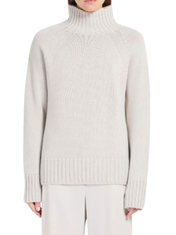 S MAX MARA: crew necks online - Turtleneck In Wool And Cashmere