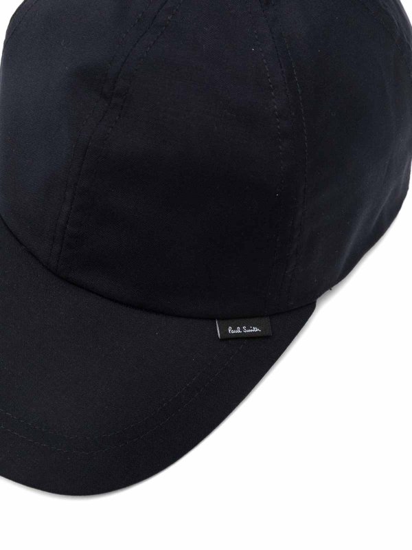 PAUL SMITH: hats & caps online - Navy  Wool Cap