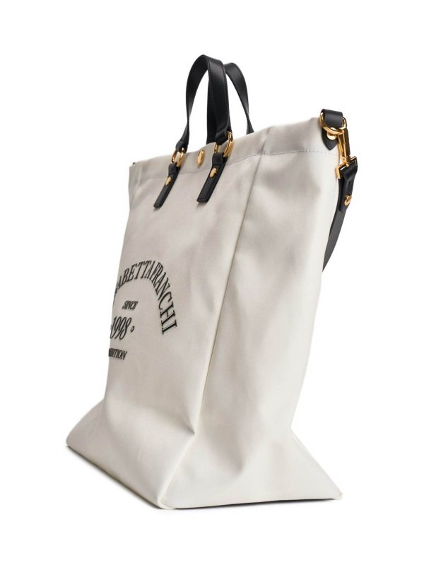 The Best Shops ELISABETTA FRANCHI: Bolso Shopping - Blanco