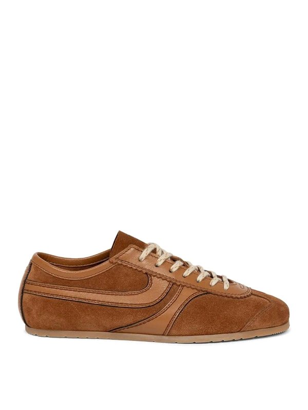 DRIES VAN NOTEN: Chaussures de sport - Baskets - Marron