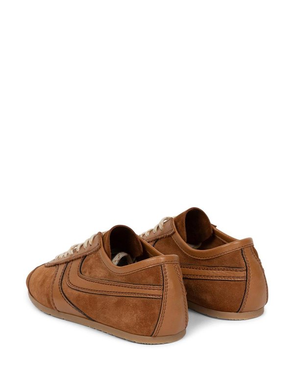 The Best Shops DRIES VAN NOTEN: Chaussures de sport - Baskets - Marron