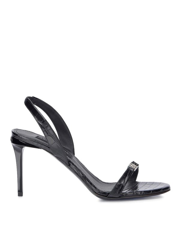 PHILIPP PLEIN: sandali - Sandali con tacco