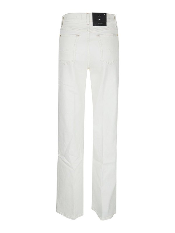 7 FOR ALL MANKIND: straight leg jeans online - Struggle
