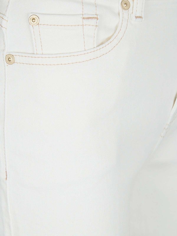 The Best Shops 7 FOR ALL MANKIND: straight leg jeans - Struggle