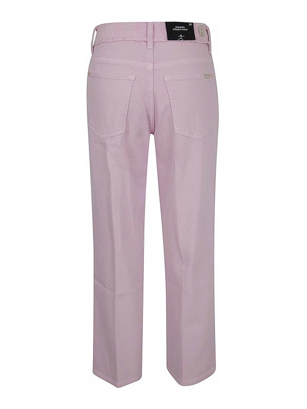 7 FOR ALL MANKIND: ストレートジーンズ online - ストレートジーンズ - ピンク