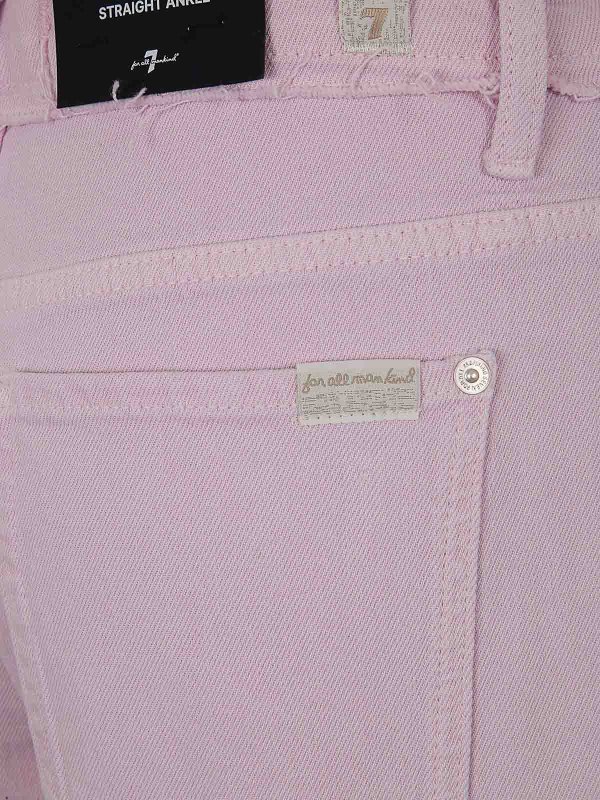 The Best Shops 7 FOR ALL MANKIND: ストレートジーンズ - ストレートジーンズ - ピンク
