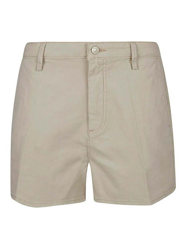 7 FOR ALL MANKIND: Trousers Shorts - Trouser Shorts