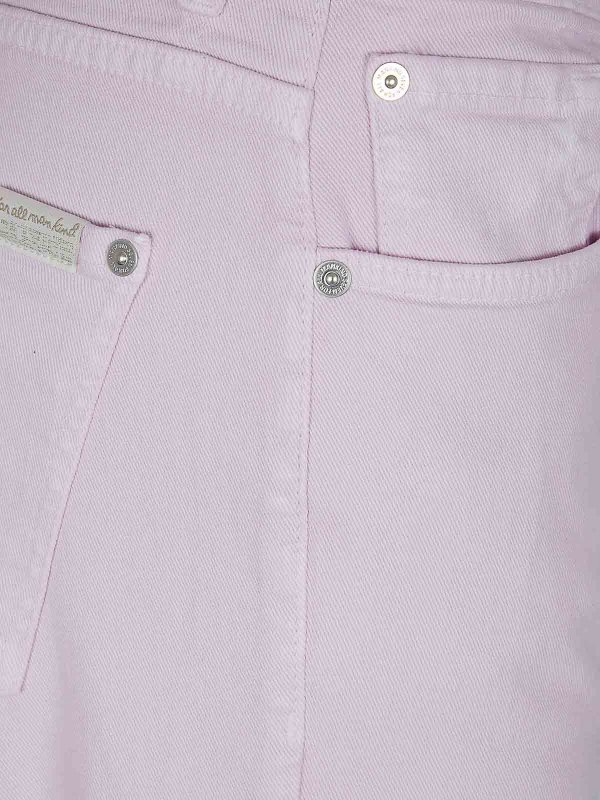 The Best Shops 7 FOR ALL MANKIND: Jeans Rectos - Vaqueros Rectos - Rosado