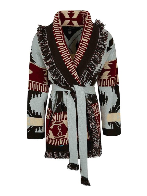 ALANUI: Cardigans - Cardigan - Hellblau