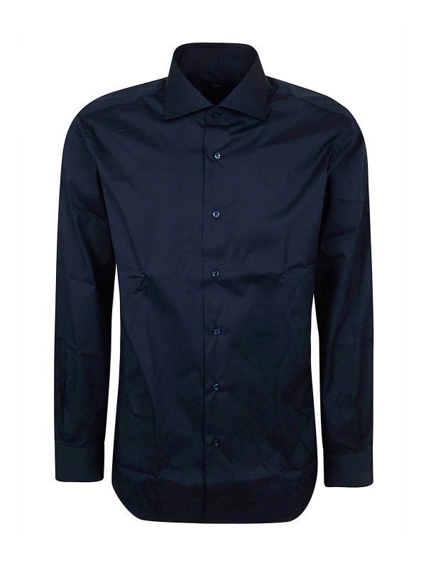 BARBA: camicie - Camicia al collo