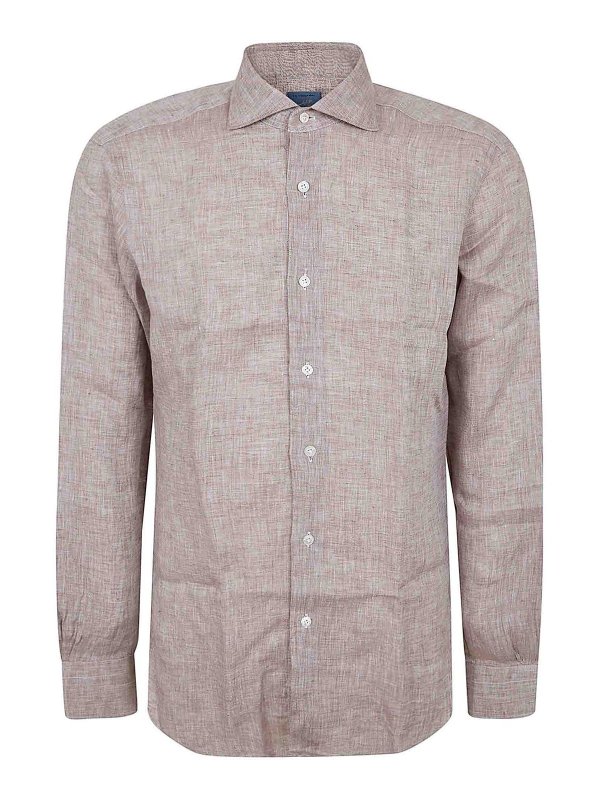 BARBA: camicie - Camicia al collo