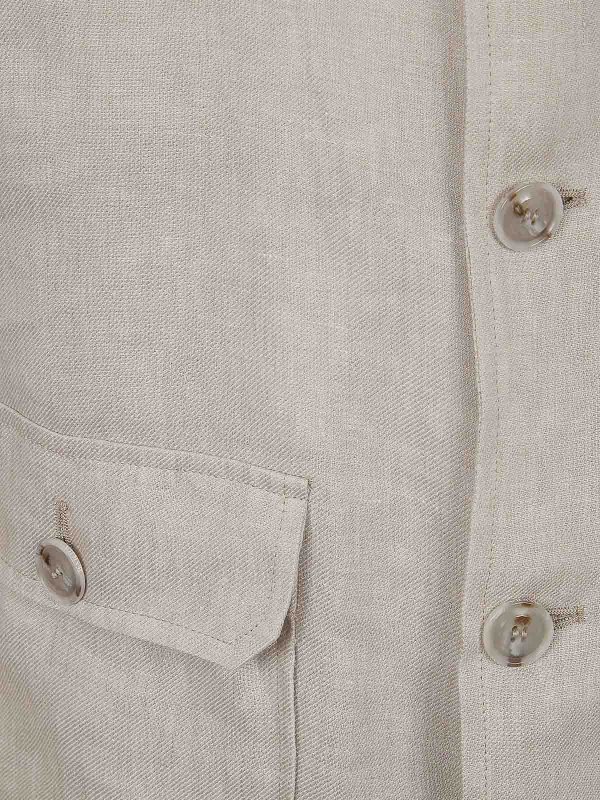 The Best Shops BARBA: カジュアルジャケット - カジュアルジャケット - ベージュ