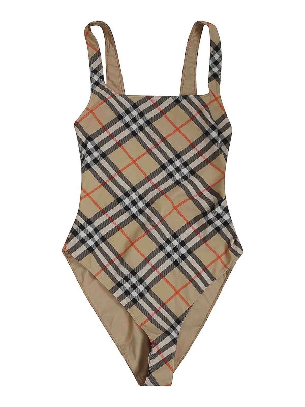 BURBERRY: one-piece - Sabina Chk W Swimwear