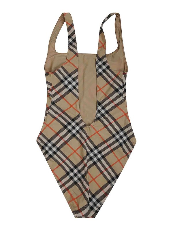 BURBERRY: one-piece online - Sabina Chk W Swimwear