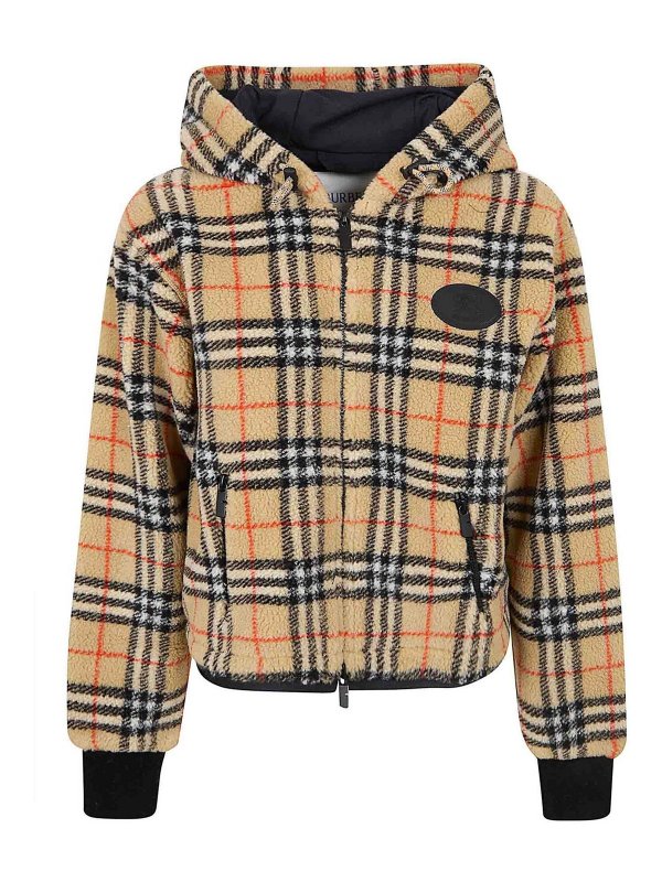 BURBERRY: ボンバージャケット - ボンバージャケット - 黒