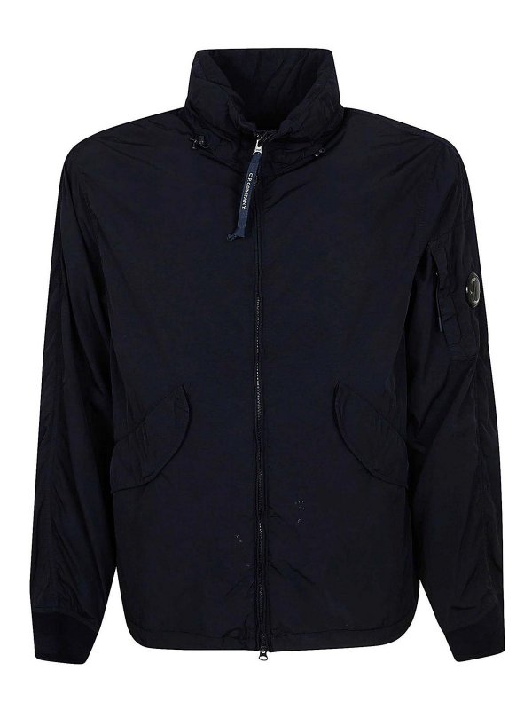 C.P. COMPANY: bombers - Chrome-R Lens Short Jacket