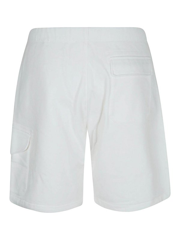 C.P. COMPANY: トラウザーショーツ online - ショートパンツ - 白
