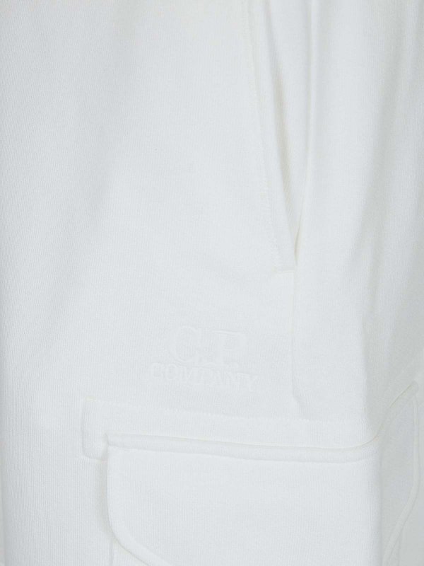 The Best Shops C.P. COMPANY: トラウザーショーツ - ショートパンツ - 白