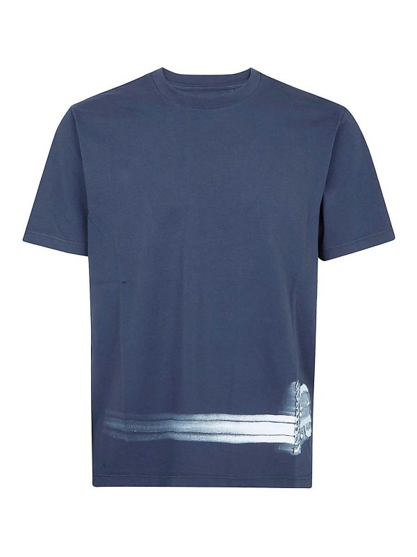 C.P. COMPANY: t-shirts - T-Shirts Short Sleeve In Jersey 24/1