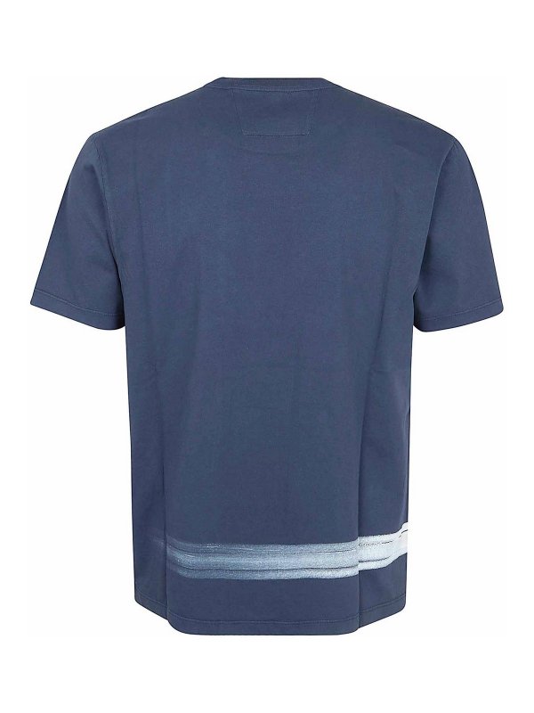 C.P. COMPANY: t-shirts online - T-Shirts Short Sleeve In Jersey 24/1