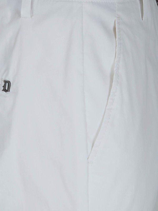 The Best Shops DONDUP: カジュアルトラウザー - カジュアルパンツ - 白