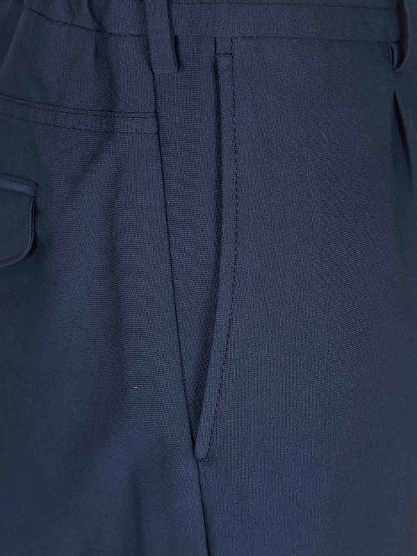 The Best Shops ELEVENTY: カジュアルトラウザー - カジュアルパンツ - ブルー