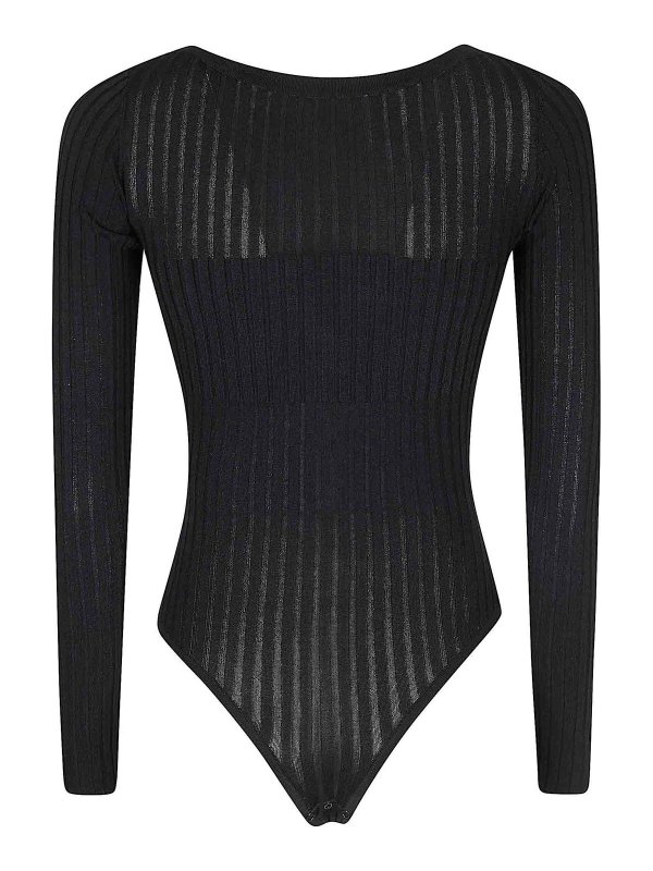 ELISABETTA FRANCHI: Tops y camisetas sin mangas online - Top - Negro
