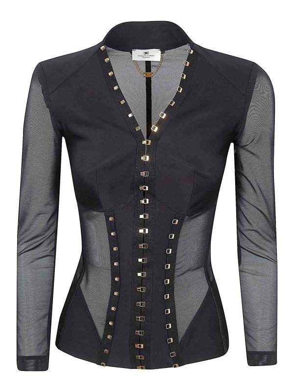 ELISABETTA FRANCHI: blouses - Jacket