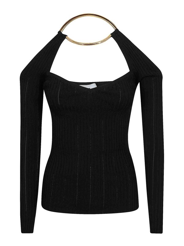 ELISABETTA FRANCHI: Tops & Tank tops - Maglia Tricot