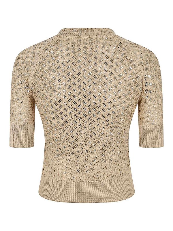 ERMANNO SCERVINO: クルーネック online - クルーネック - ベージュ