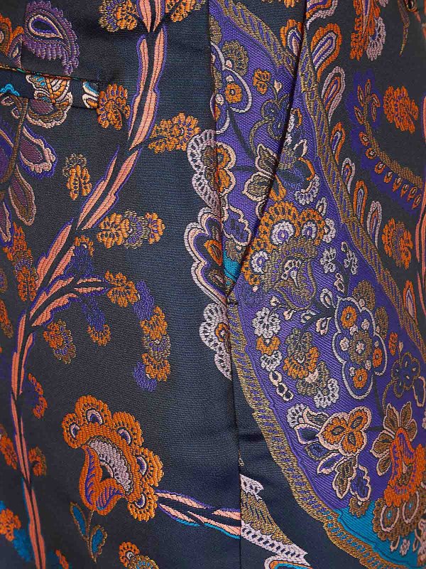 The Best Shops ETRO: カジュアルトラウザー - カジュアルパンツ - ブルー