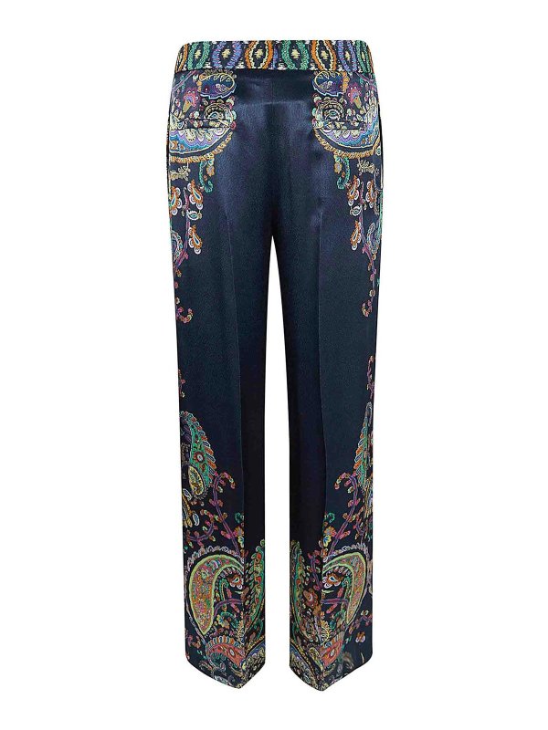 ETRO: カジュアルトラウザー online - カジュアルパンツ - ブルー