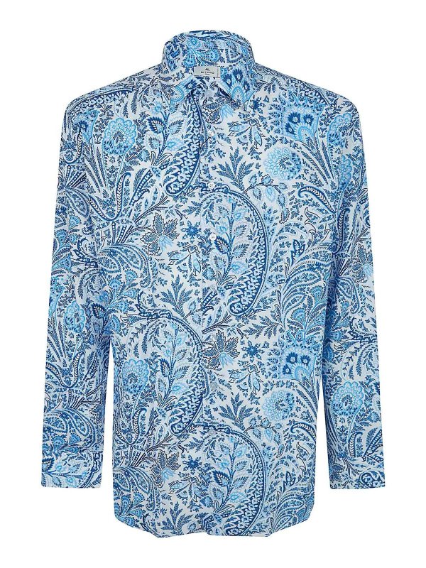 ETRO: シャツ - シャツ - グレー