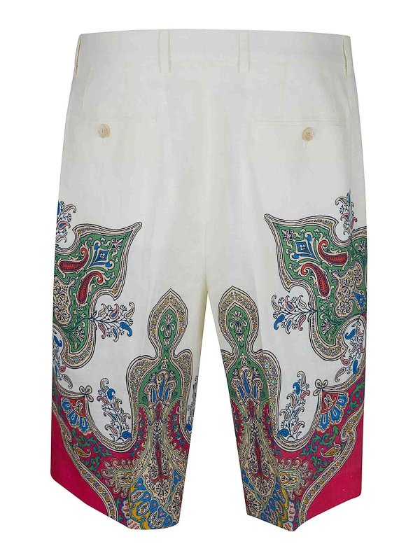 ETRO: トラウザーショーツ online - ショートパンツ - 白