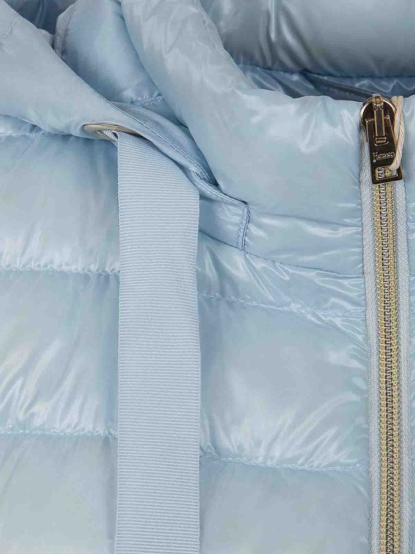 The Best Shops HERNO: Kurze Daunenjacken - Daunenjacke - Hellblau
