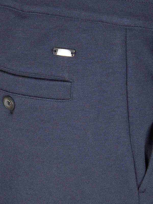 The Best Shops HERNO: カジュアルトラウザー - カジュアルパンツ - ブルー