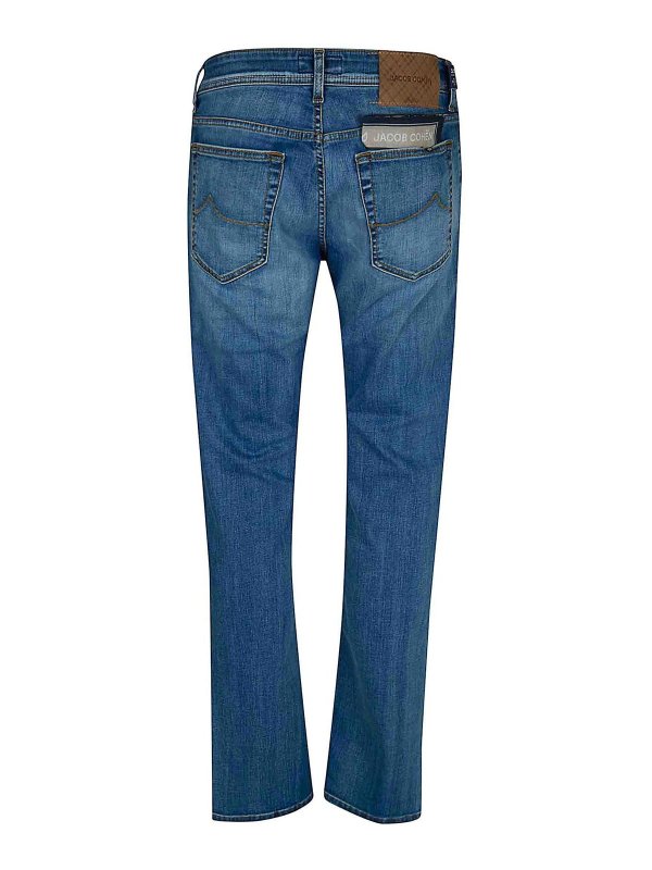 JACOB COHEN: スキニージーンズ online - スキニージーンズ - ブルー