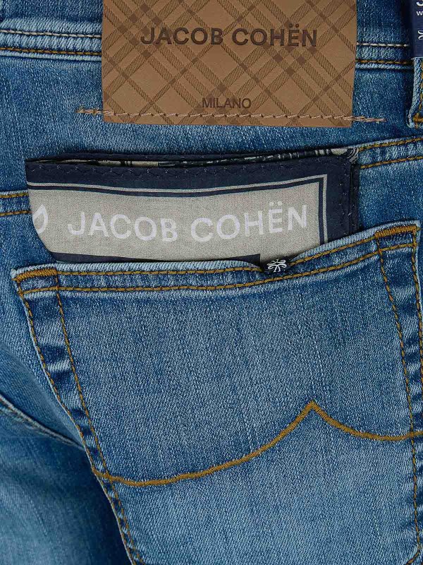 The Best Shops JACOB COHEN: スキニージーンズ - スキニージーンズ - ブルー