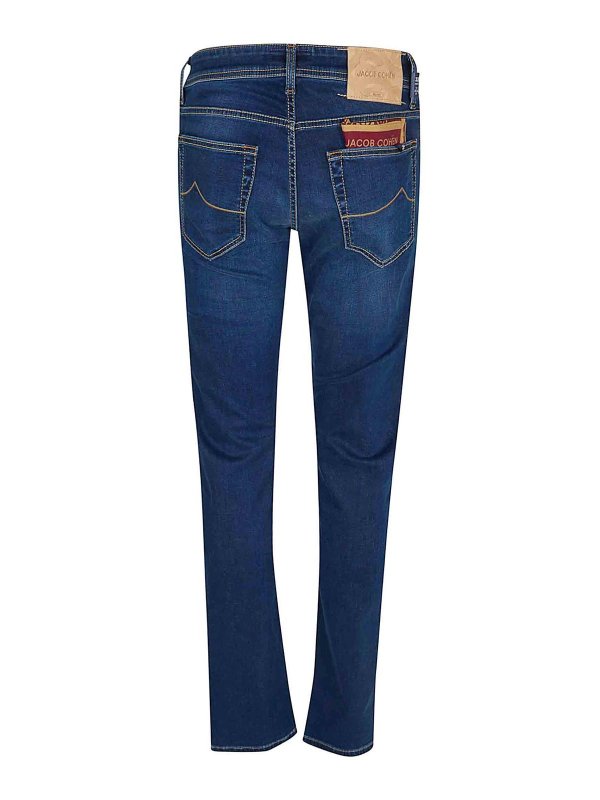 JACOB COHEN: スキニージーンズ online - スキニージーンズ - ブルー