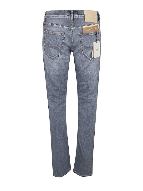 JACOB COHEN: スキニージーンズ online - スキニージーンズ - 黒