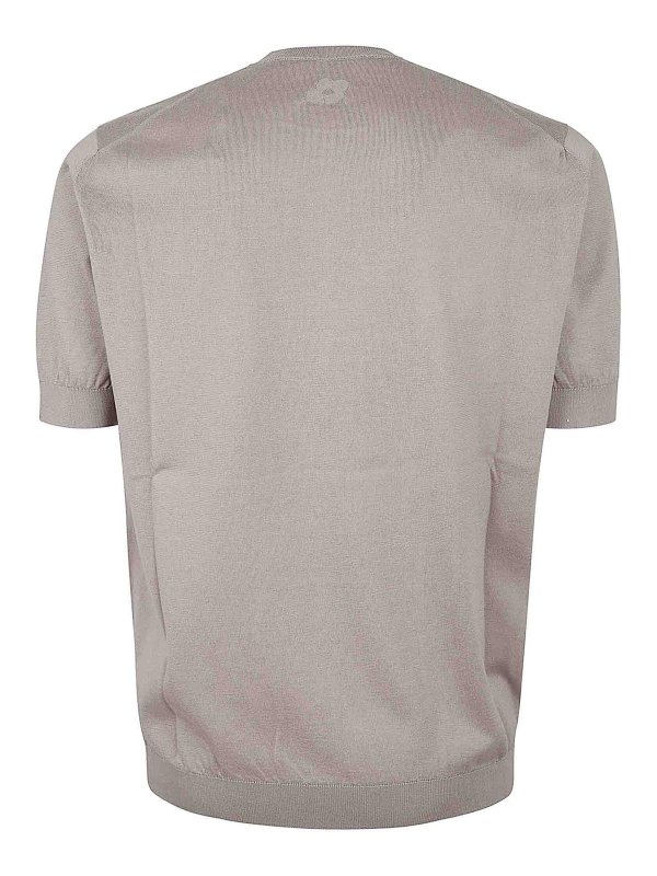 LARDINI: クルーネック online - クルーネック - グレイッシュブラウン