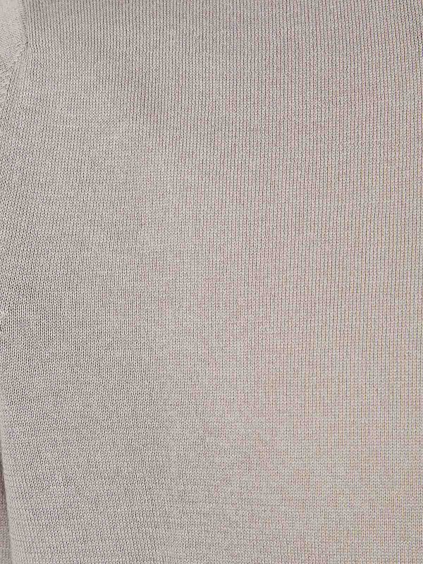 The Best Shops LARDINI: クルーネック - クルーネック - グレイッシュブラウン