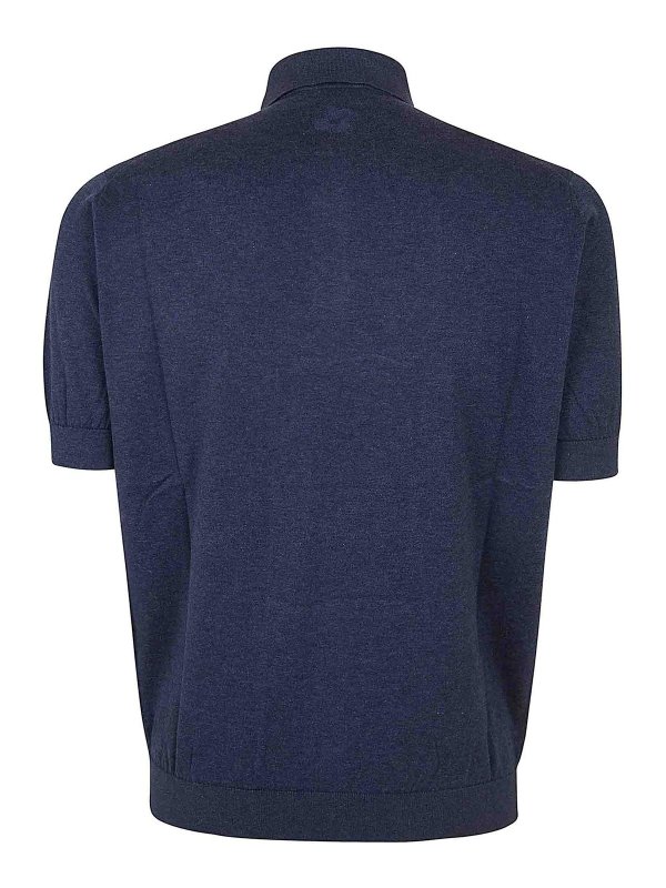 LARDINI: ポロシャツ online - ポロシャツ - ブルー