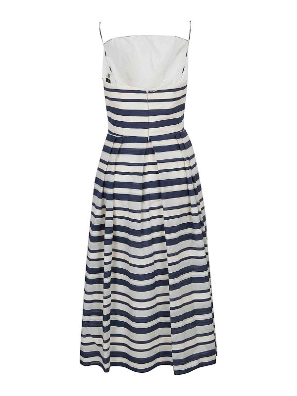 LAUREN RALPH LAUREN: ニーレングスドレス online - 膝丈ドレス - ブルー