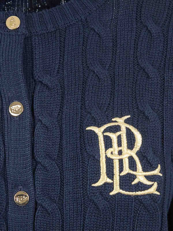 The Best Shops LAUREN RALPH LAUREN: Cardigans - Cardigan - Bleu Foncé
