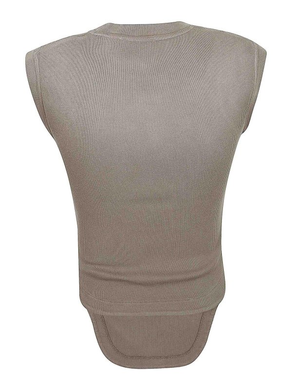 OFF-WHITE: トップス＆タンクトップ online - トップ/タンクトップ - グレイッシュブラウン