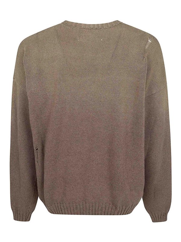 PALY: Strickpullover mit Rundhalsausschnitt online - Rundhalspullover - Hellbraun