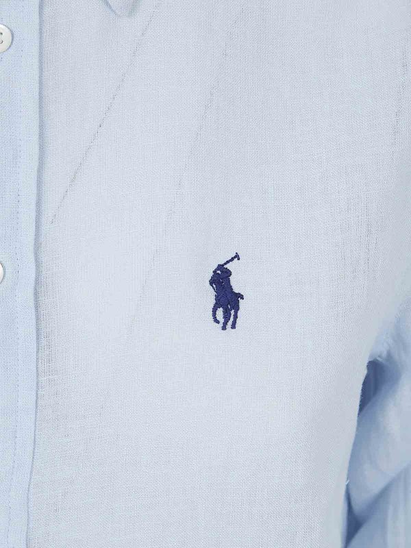 The Best Shops POLO RALPH LAUREN: shirts - Classic-Long Sleeve-Button Front Shirt