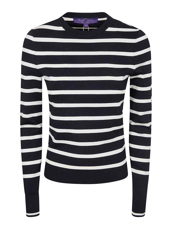 POLO RALPH LAUREN: クルーネック - クルーネック - ダークブルー